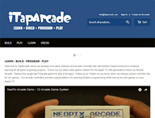 Tablet Screenshot of itaparcade.com